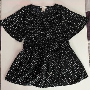 Urban Romantics Short Sleeve Blouse